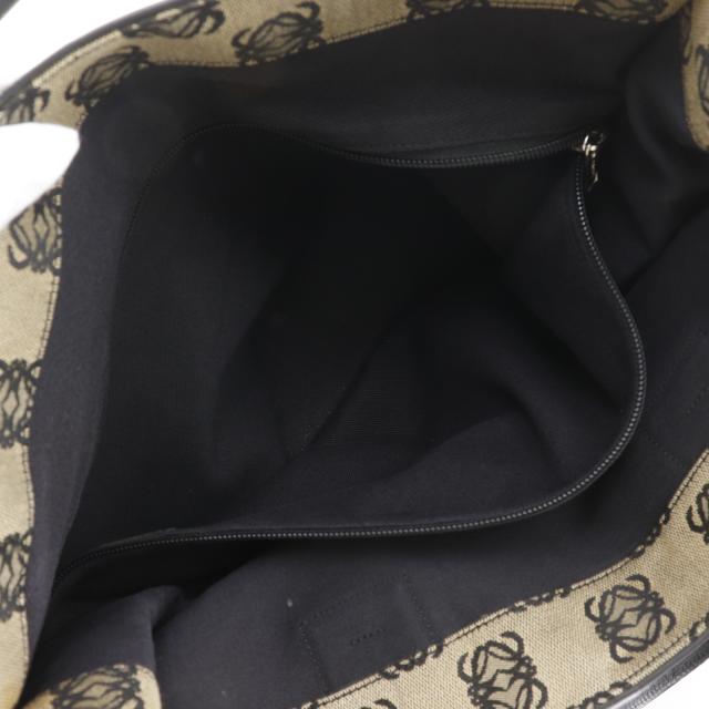 LOEWE ロエベ アナグラム キャンバス グレー トートバッグ ユニセックス 【中古】_6