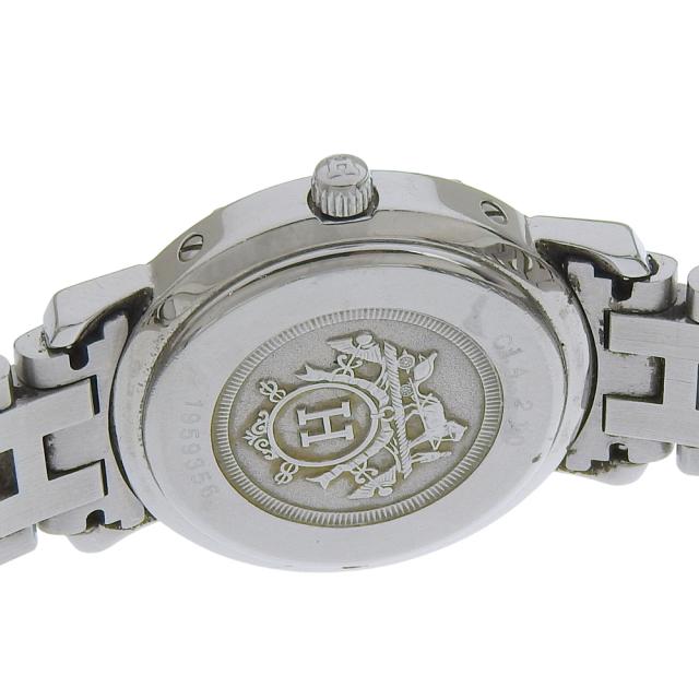 HERMES エルメス クリッパー CL4.210 SS クオーツ アナログ表示