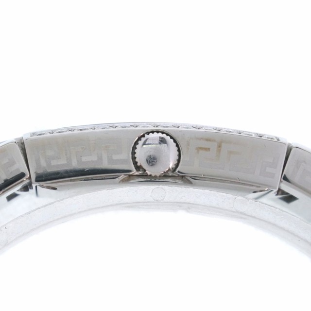 VERSACE ヴェルサーチ ダイヤベゼル バングルウォッチ CSQ99 SS