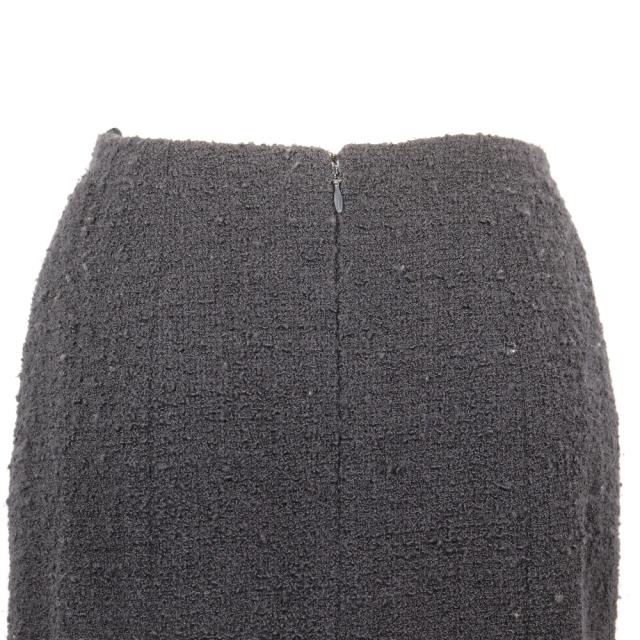 CHANEL シャネル ウール ネイビー スカート レディース 【中古】_3