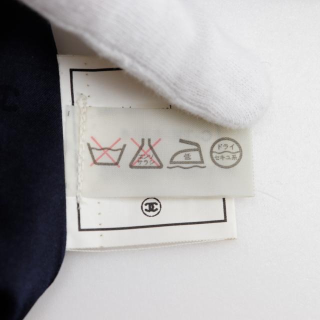CHANEL シャネル ウール ネイビー スカート レディース 【中古】_6