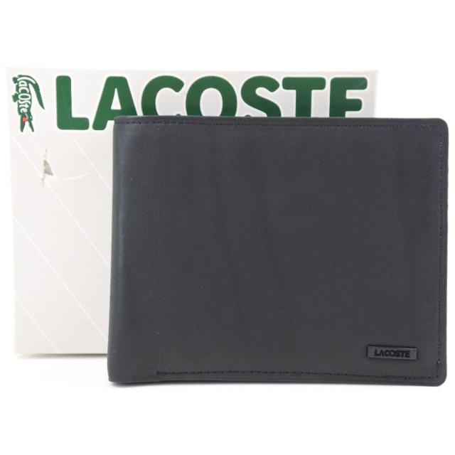 Lacoste ラコステ 札入れ レザー 黒 長財布 メンズ 中古 ランクsの通販はau Pay マーケット 質にしきの