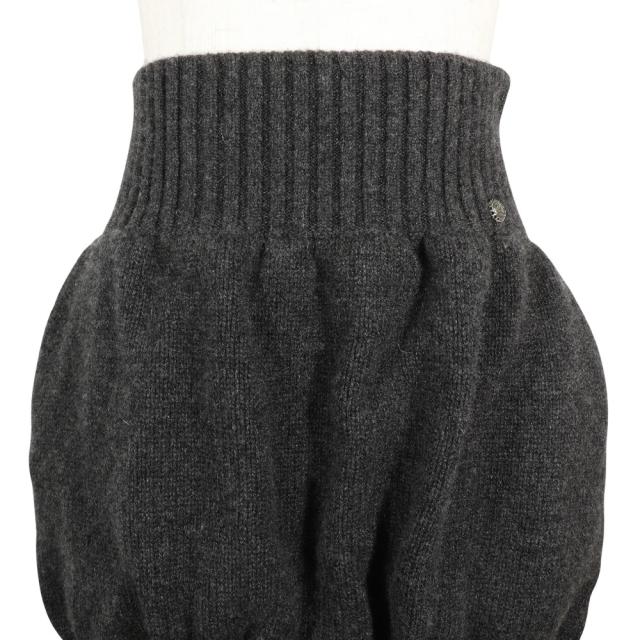 CHANEL シャネル P33485K00877 カシミヤ グレー スカート レディース 【中古】_3