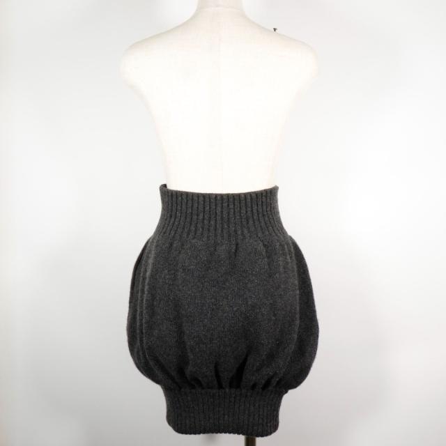 CHANEL シャネル P33485K00877 カシミヤ グレー スカート レディース 【中古】_2