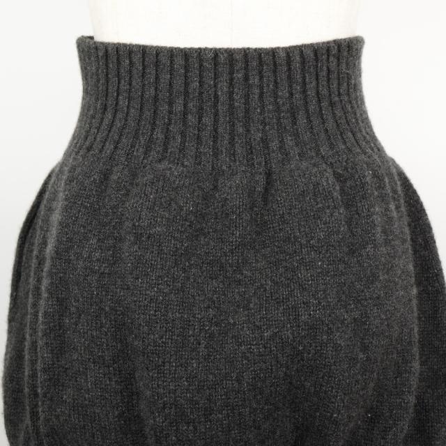 CHANEL シャネル P33485K00877 カシミヤ グレー スカート レディース 【中古】_1