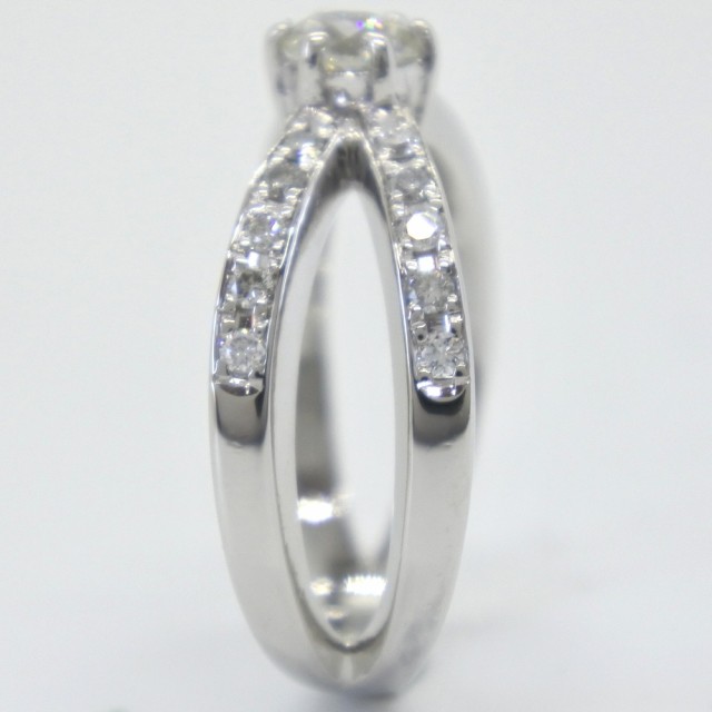 リング 指輪 12.5号 Pt900プラチナ ダイヤモンド 0.99ct レディース