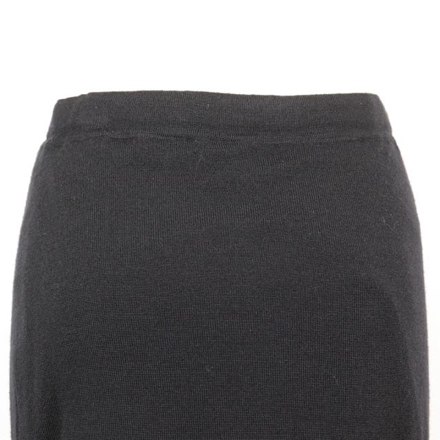 Dior クリスチャンディオール ウール 黒 スカート レディース 【中古】_3