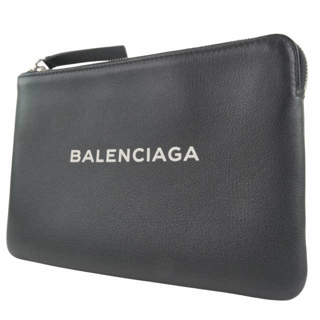 BALENCIAGA バレンシアガ エブリデイ セカンドバッグ 492465 カーフ 黒