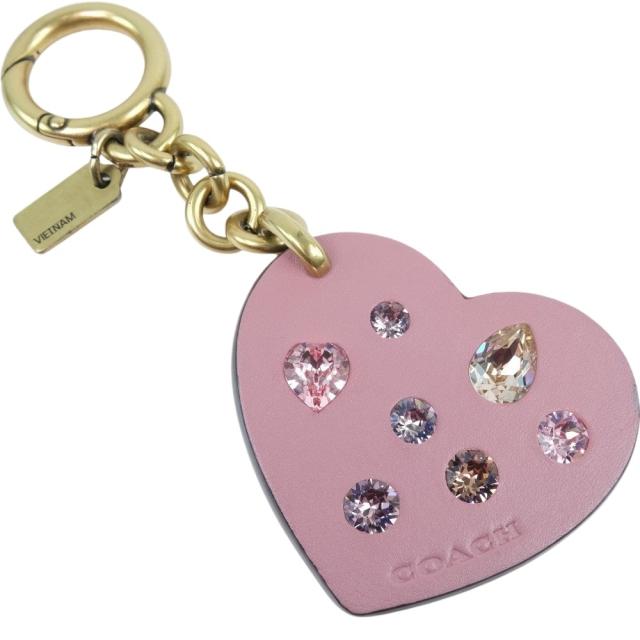 Coach コーチ ハート Gp ピンク キーホルダー レディース 中古 ランクa の通販はau Pay マーケット 質にしきの