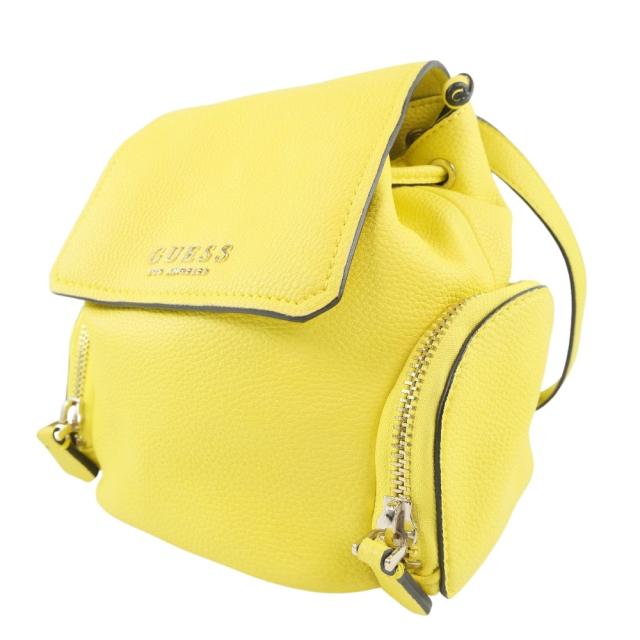 Guess ゲス レザー 黄色 リュック・デイパック ユニセックス 【中古】_1