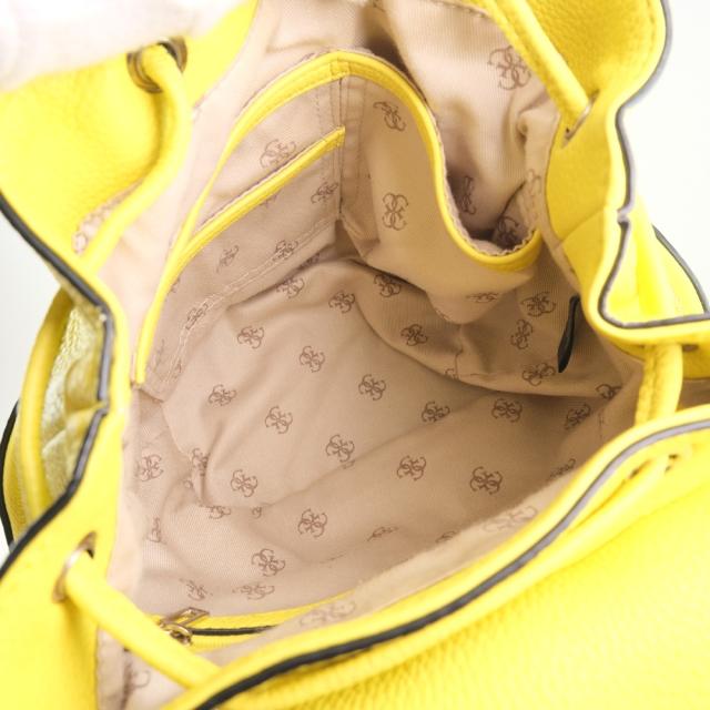 Guess ゲス レザー 黄色 リュック・デイパック ユニセックス 【中古】_6