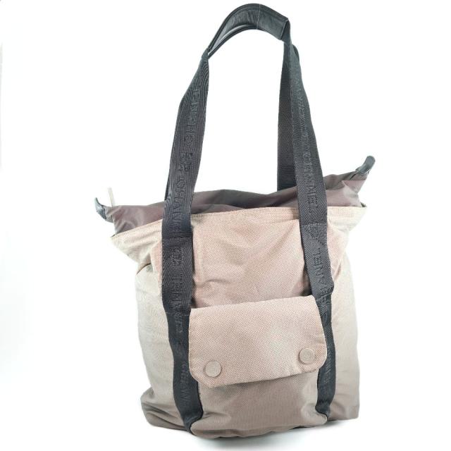 CHANEL シャネル ナイロン 茶 トートバッグ ユニセックス 【中古】
