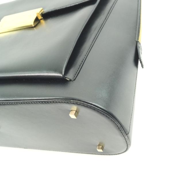 Salvatore Ferragamo サルヴァトーレフェラガモ カーフ 黒 ハンドバッグ レディース_5