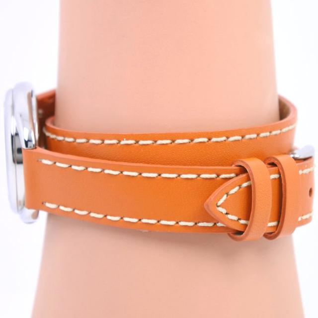 【SAINT HONORE】サントノーレ CHARISMA 721524.1 ステンレススチール×レザー クオーツ レディース シルバー文字盤 腕時計 SAINT HONORE 721524.1 CHARISMA Watches SilverDial Stainless Steel