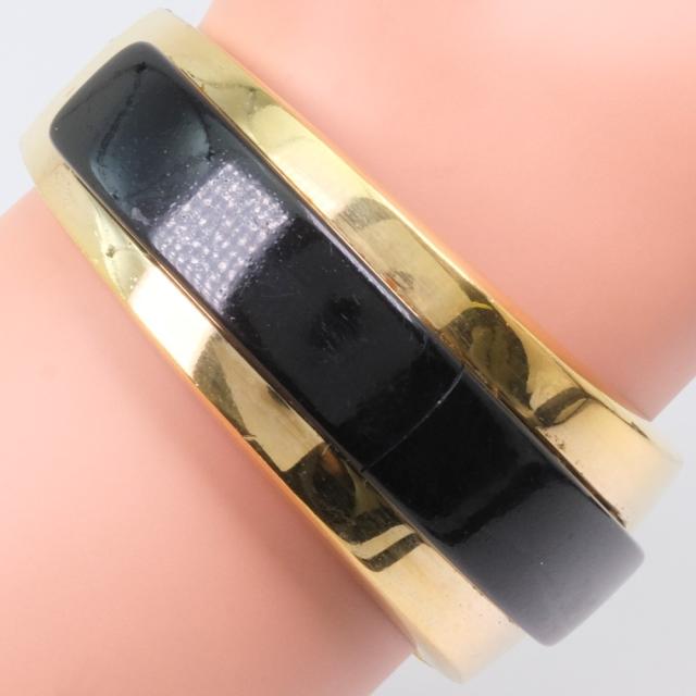 Dior クリスチャンディオール ブレスレット 金メッキ ゴールド バングル 74.8g_2
