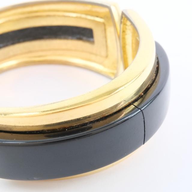Dior クリスチャンディオール ブレスレット 金メッキ ゴールド バングル 74.8g_3