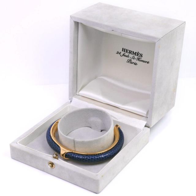 HERMES エルメス 金メッキ ゴールド バングル 31.1g レディース 【中古】_8