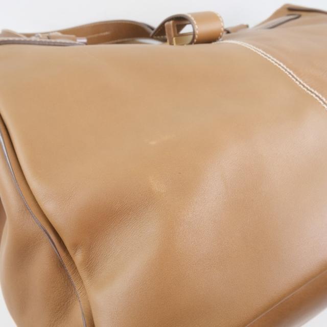Salvatore Ferragamo サルヴァトーレフェラガモ 21-6391 カーフ 茶 ハンドバッグ レディース_6