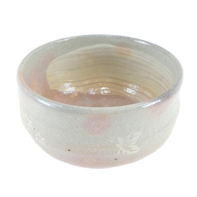 kyoyaki 京焼 加藤春永造 嵯峨 茶碗 茶道具 抹茶茶碗 12.5×7.8cm ピンク 食器 ユニセックス