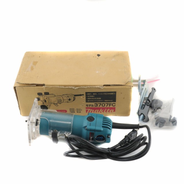 makita マキタ 6ｍｍ 電子トリマ 3707FC ドライバドリル ユニセックス 【中古】 ランクB+