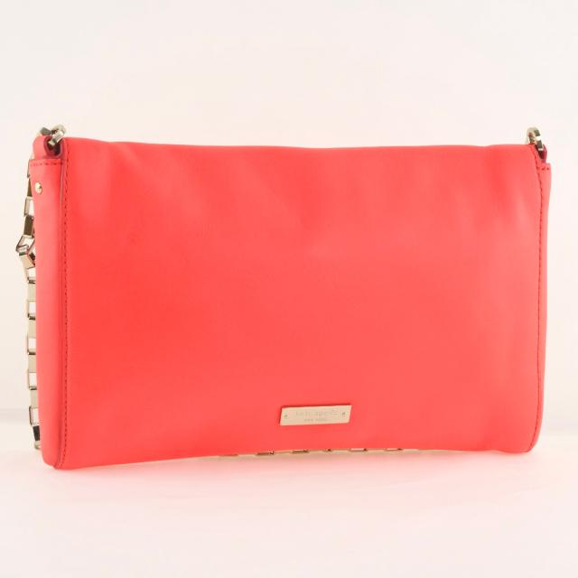 Kate Spade ケイトスペード チェーンショルダー スタッズ カーフ