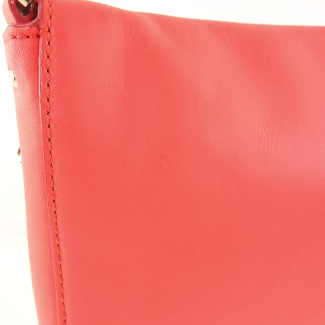 Kate Spade ケイトスペード チェーンショルダー スタッズ カーフ オレンジ Kate Spade ケイトスペード チェーンショルダー スタッズ カーフ