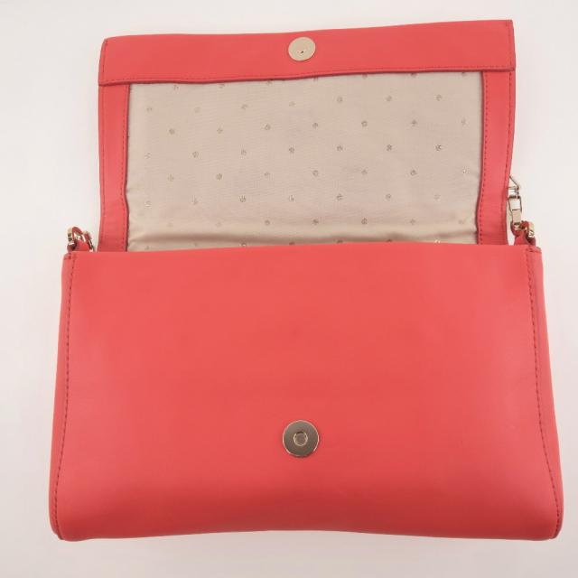 【Kate Spade】ケイトスペード チェーンショルダー スタッズ カーフ オレンジ レディース ショルダーバッグ Kate Spade ケイトスペード チェーンショルダー スタッズ カーフ