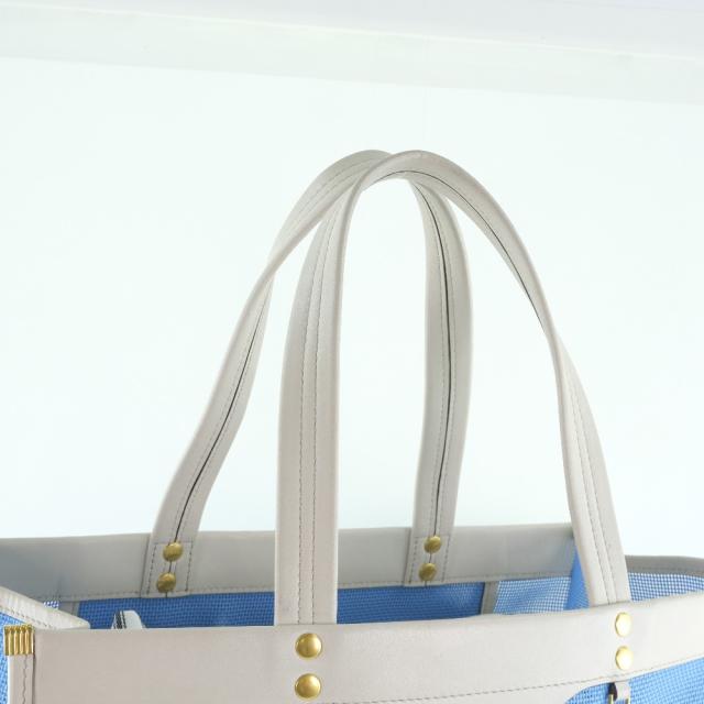 Anya Hindmarch アニヤ・ハインドマーチ カーフ 水色 トートバッグ レディース 【中古】_3