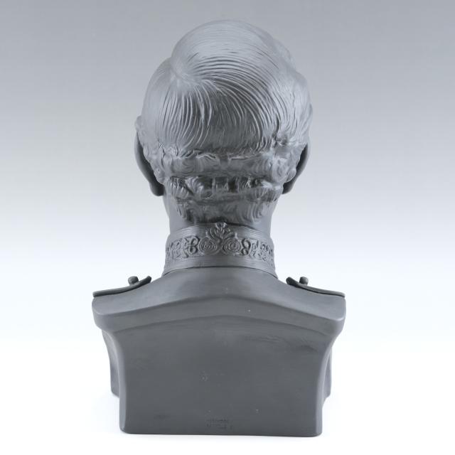 Wedgwood ウェッジウッド ブラック バサルト BUST OF PRINCE CHARLES(チャールズ皇太子)_2