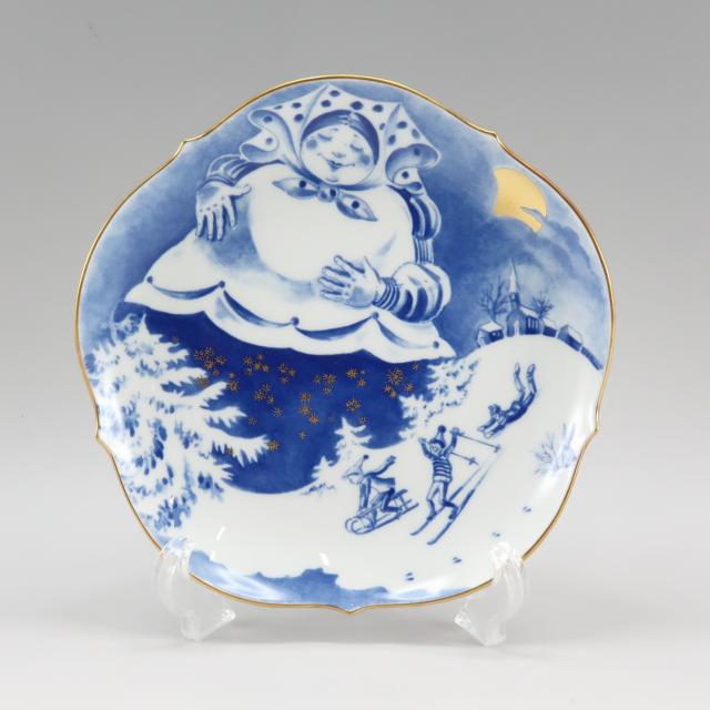 Meissen マイセン 2001 メモリアルプレート 23501 ポーセリン