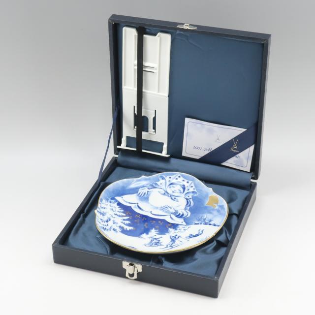 Meissen マイセン 2001 メモリアルプレート 23501 ポーセリン