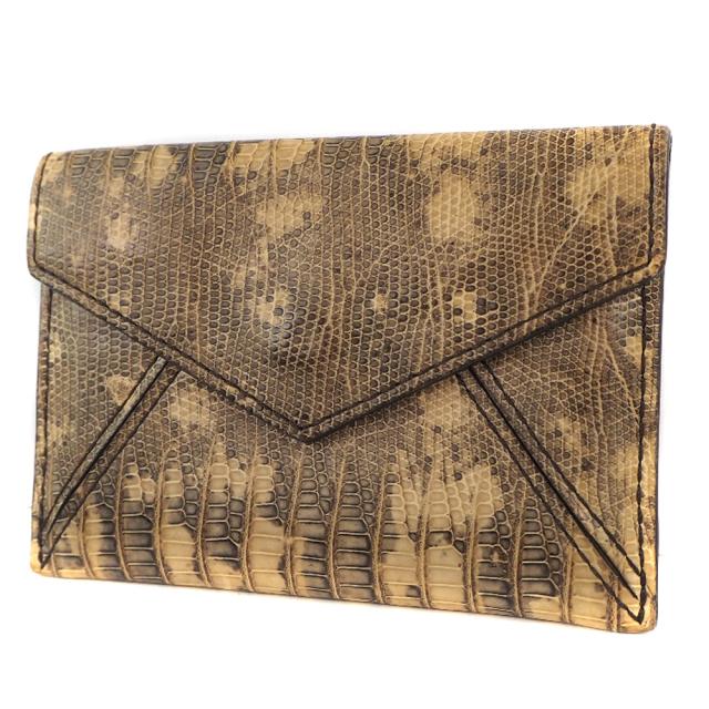 DELVAUX デルヴォー パイソン カードケース レディース 【中古