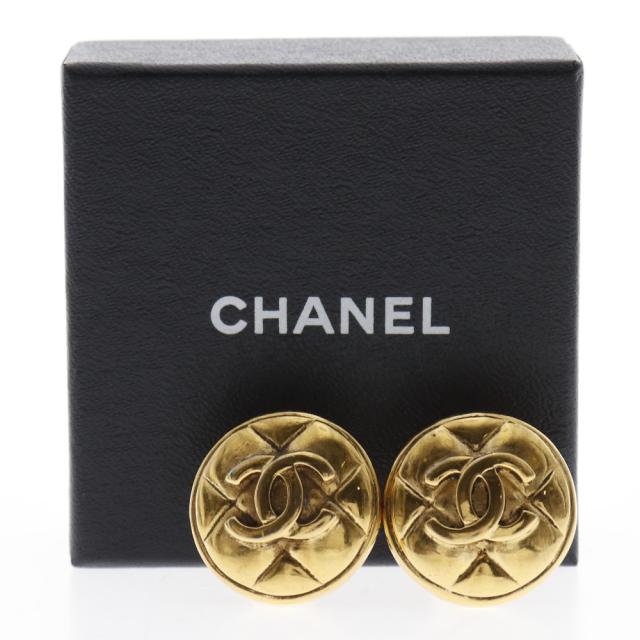 CHANEL シャネル ココマーク マトラッセ マトラッセ 金メッキ CHANEL シャネル ココマーク マトラッセ マトラッセ 金メッキ