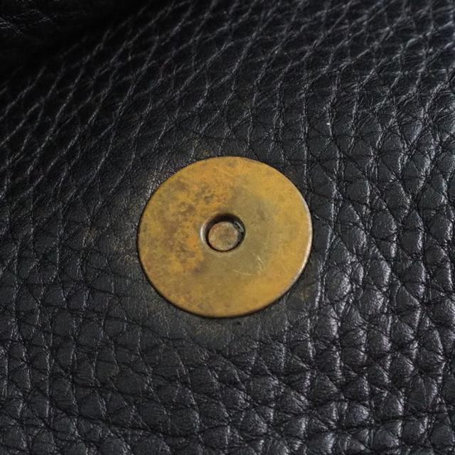 CELINE セリーヌ カーフ 黒 ショルダーバッグ レディース 【中古】_7