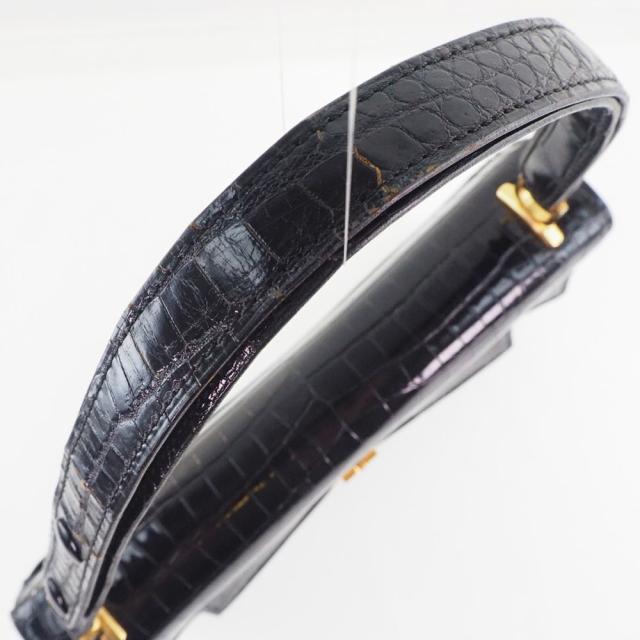 MORABITO モラビト 2WAYショルダー クロコダイル 黒 ハンドバッグ レディース 【中古】_5