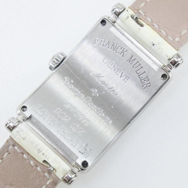 FRANCK MULLER フランクミュラー ロングアイランド 902QZ SS シルバー クオーツ アナログ表示の通販は