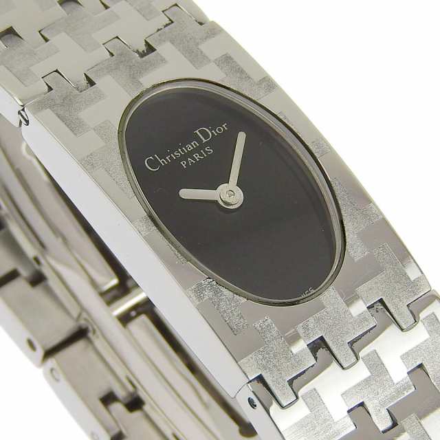 人気【電池新品】Dior ミスディオール スクエア D70-100 腕時計 箱付