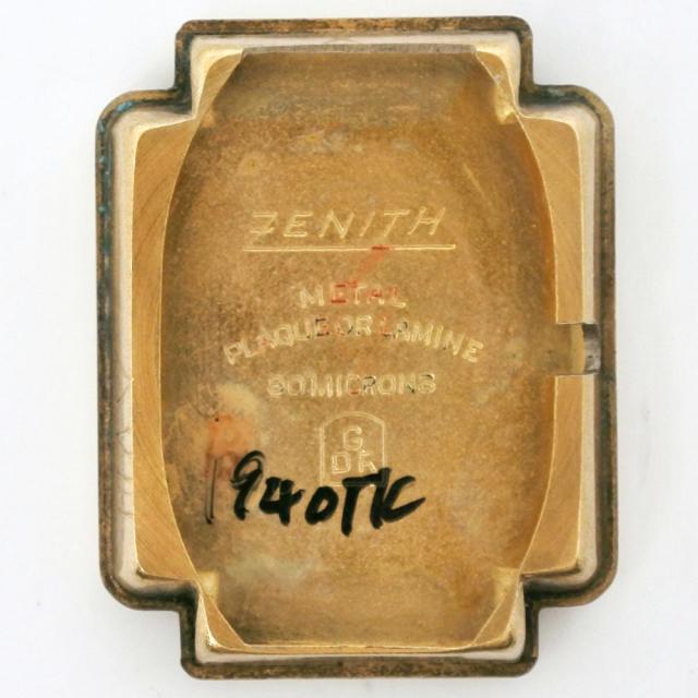 ZENITH ゼニス　手巻き時計 ヴィンテージ　ゴールド　レディース ZENITH ゼニス SS ゴールド 手巻き ゴールド文字盤 腕時計