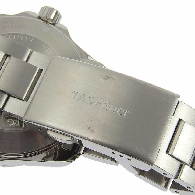 【TAG HEUER】タグホイヤー アクアレーサー WAY211C ステンレススチール 自動巻き メンズ ネイビー文字盤 腕時計