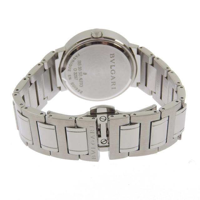 BVLGARI ブルガリ ブルガリブルガリ BB33BSS SS 自動巻き 黒文字盤 腕時計 ボーイズ 【中古】_4