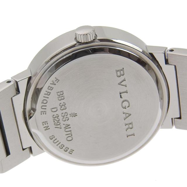 BVLGARI ブルガリ ブルガリブルガリ BB33BSS SS 自動巻き 黒文字盤 腕時計 ボーイズ 【中古】_5