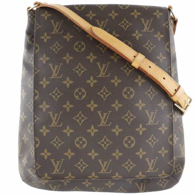 LOUIS VUITTON ルイ・ヴィトン ミュゼット M51256 モノグラムキャンバス 茶 ショルダーバッグ