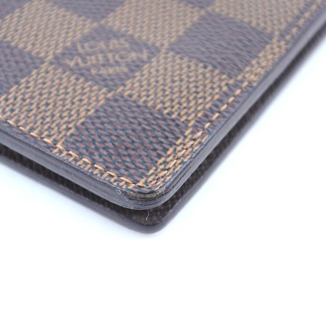 LOUIS VUITTON ルイ・ヴィトン ポルトフォイユ・マルコ N61675 ダミエキャンバス 茶_4