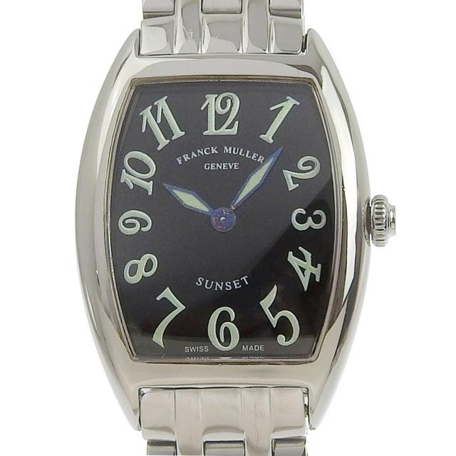 FRANCK MULLER フランクミュラー トノウカーベックス サンセット 1752QZ SS シルバー クオーツ