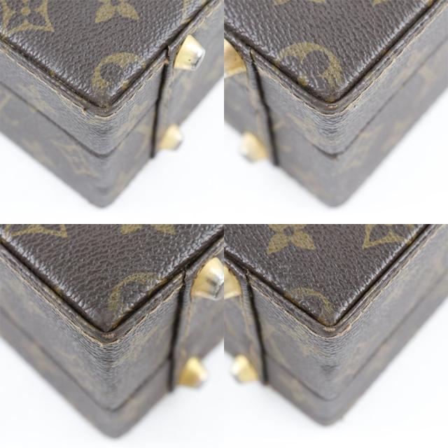 LOUIS VUITTON ルイ・ヴィトン クラッシャー アタッシュケース M53124 モノグラムキャンバス 茶 LOUIS VUITTON ルイ・ヴィトン クラッシャー アタッシュケース M53124