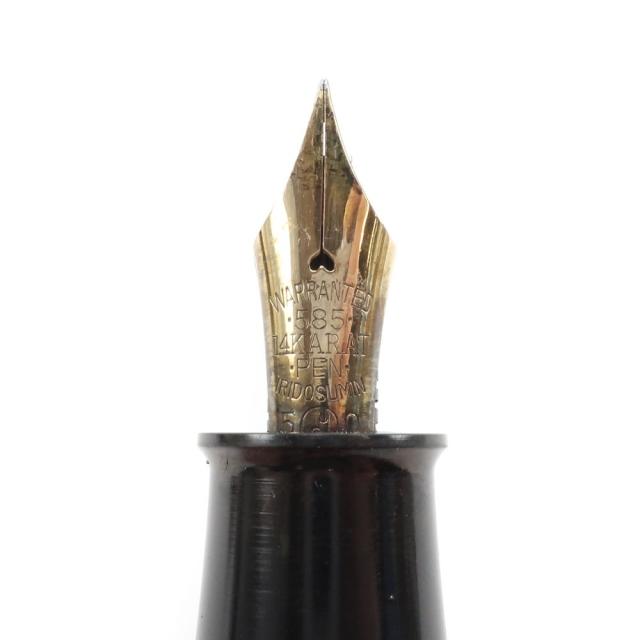 WARRANTED ワランテッド 18mm 極太軸 ペン先 14K 585 IRIDOSUMIN