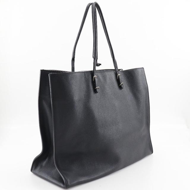 BALENCIAGA バレンシアガ ペーパートート 387480 レザー 黒
