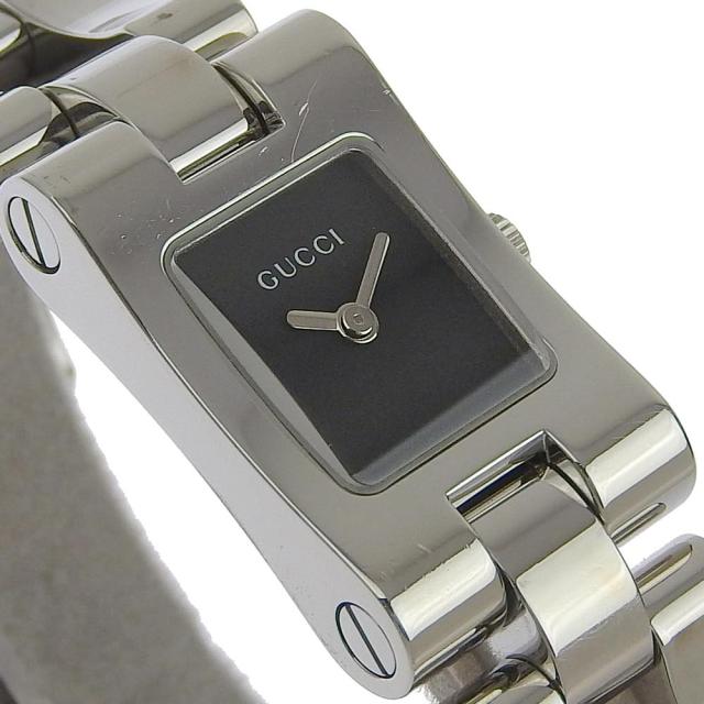 GUCCI グッチ 2305L クオーツ ブラック 文字盤 レディース 腕時計