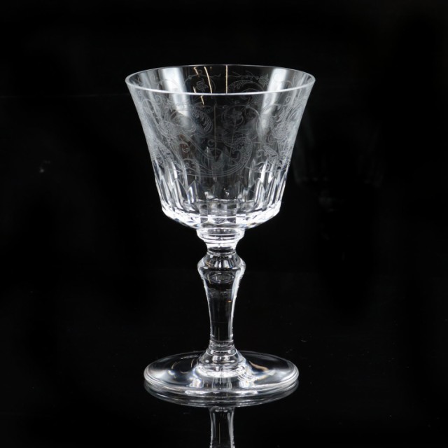 Baccarat バカラ パルメ PARME ワイングラス 13cm ヴィンテージ クリスタル 食器 _ 【中古】