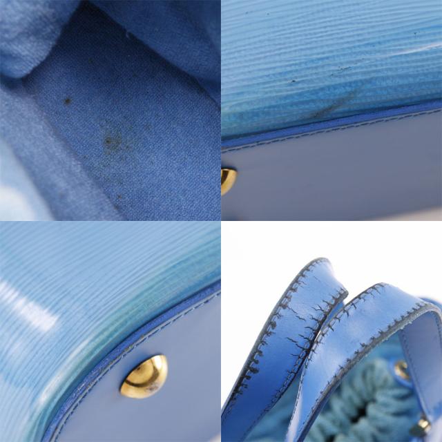 LOUIS VUITTON ルイ・ヴィトン ミニラグーンベイ エピプラージュ M92472 ビニール 水色_7